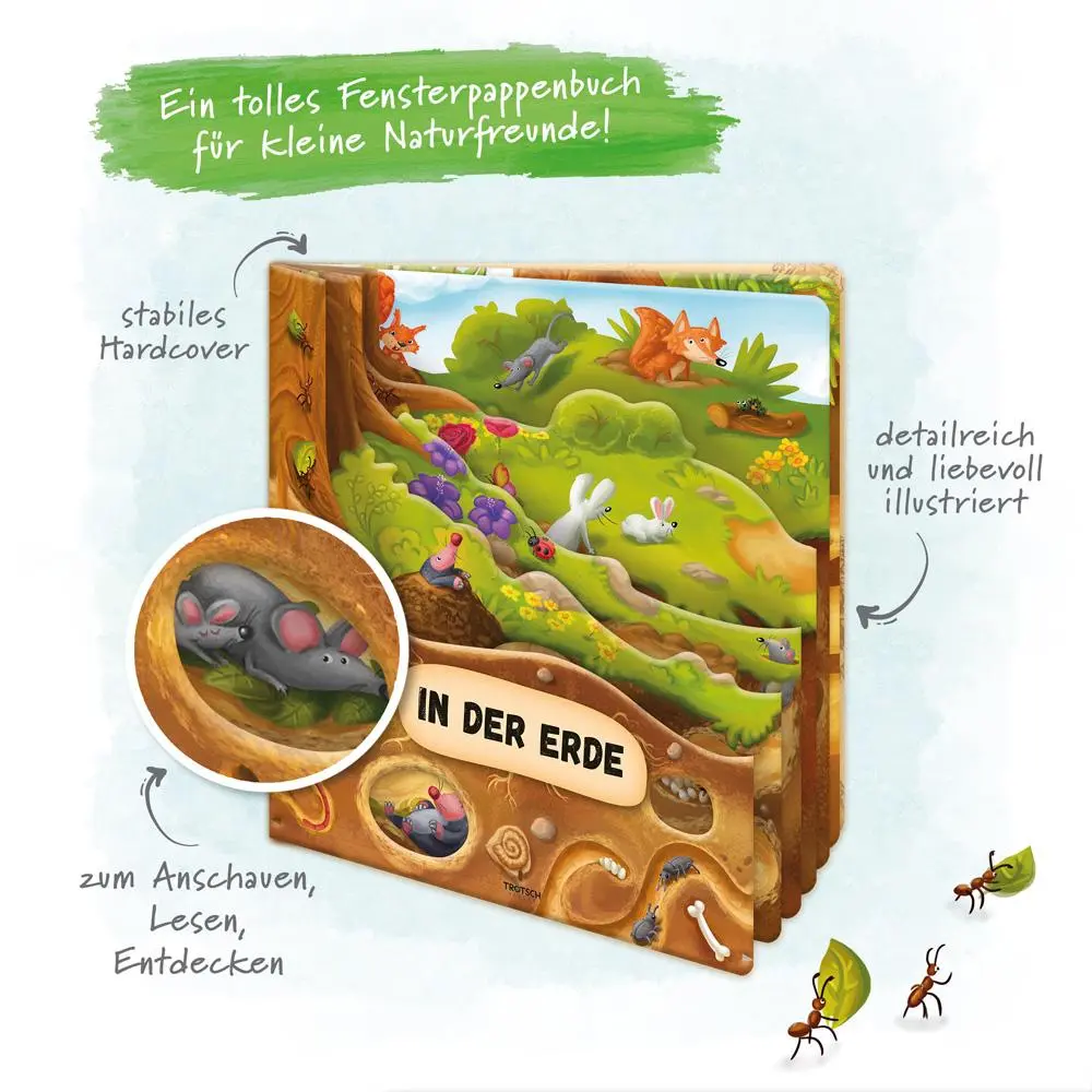 Bild: 9783965521544 | Trötsch Pappenbuch In der Erde | Trötsch Verlag GmbH &amp; Co. KG | Buch