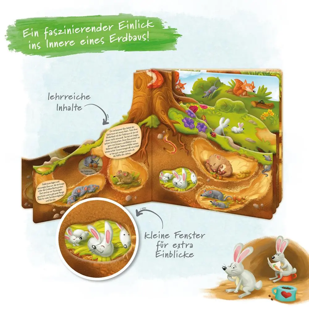 Bild: 9783965521544 | Trötsch Pappenbuch In der Erde | Trötsch Verlag GmbH &amp; Co. KG | Buch