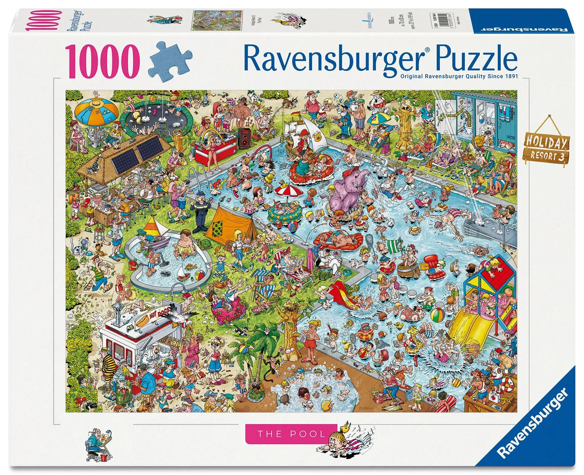 Cover: 4005555011644 | Erwachsenenpuzzle 1000 Teile - Ray Nicholson - Der Pool | Spiel | 2026