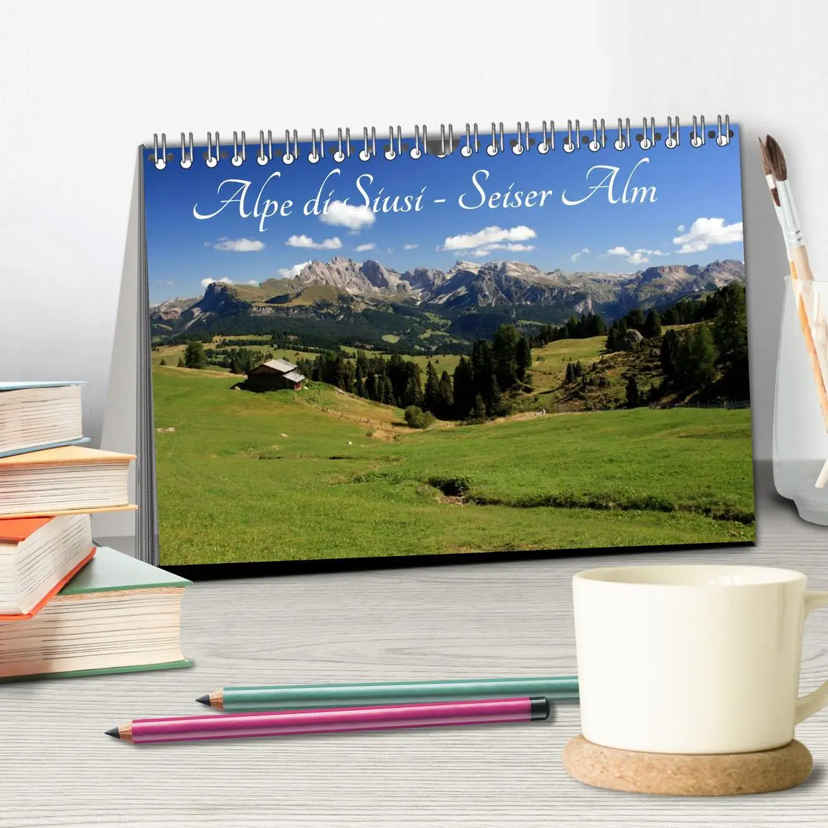 Bild: 9783457951644 | Alpe di Siusi - Seiser Alm (Tischkalender 2026 DIN A5 quer),...