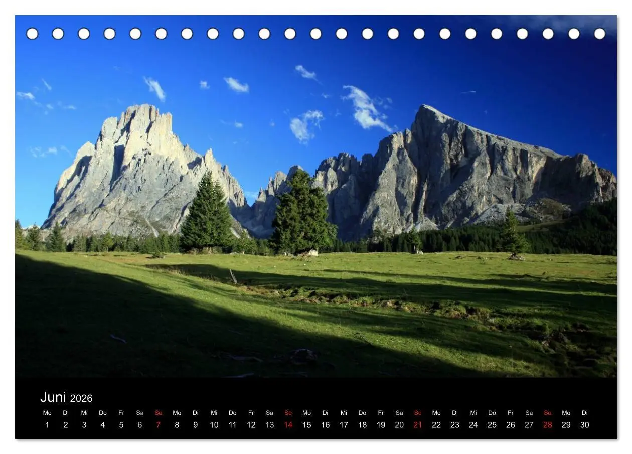 Bild: 9783457951644 | Alpe di Siusi - Seiser Alm (Tischkalender 2026 DIN A5 quer),...