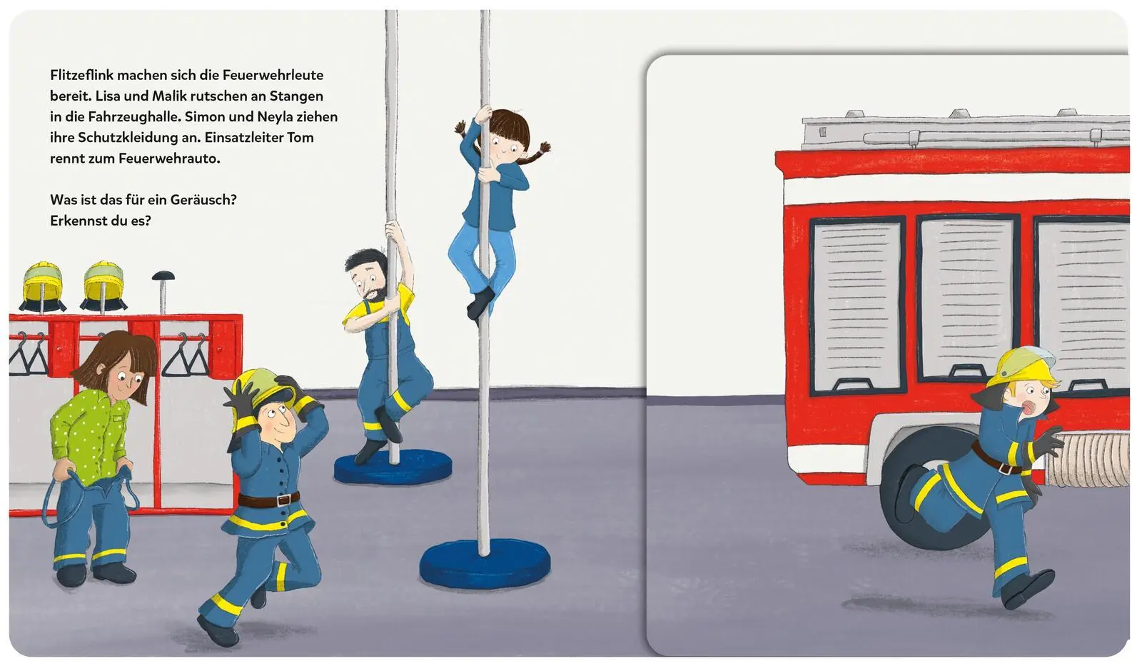 Bild: 9783480241644 | Mein Klapp-Sound-Buch: Tatütata, die Feuerwehr ist da! | Ottenschläger