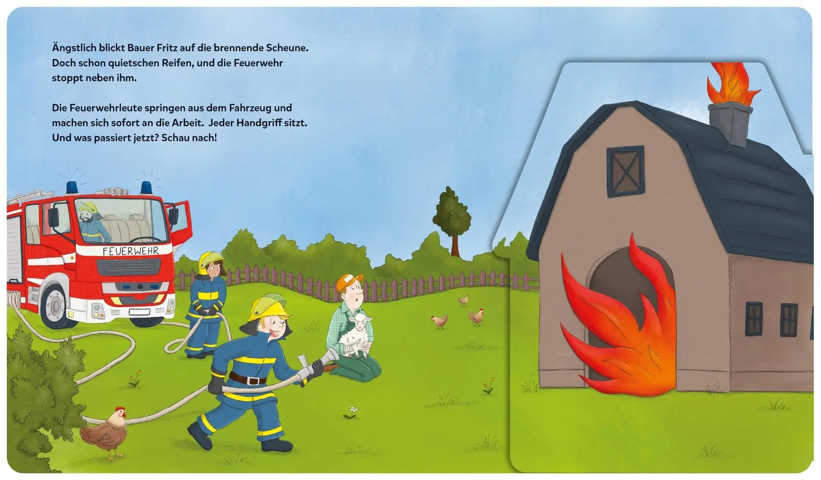 Bild: 9783480241644 | Mein Klapp-Sound-Buch: Tatütata, die Feuerwehr ist da! | Ottenschläger