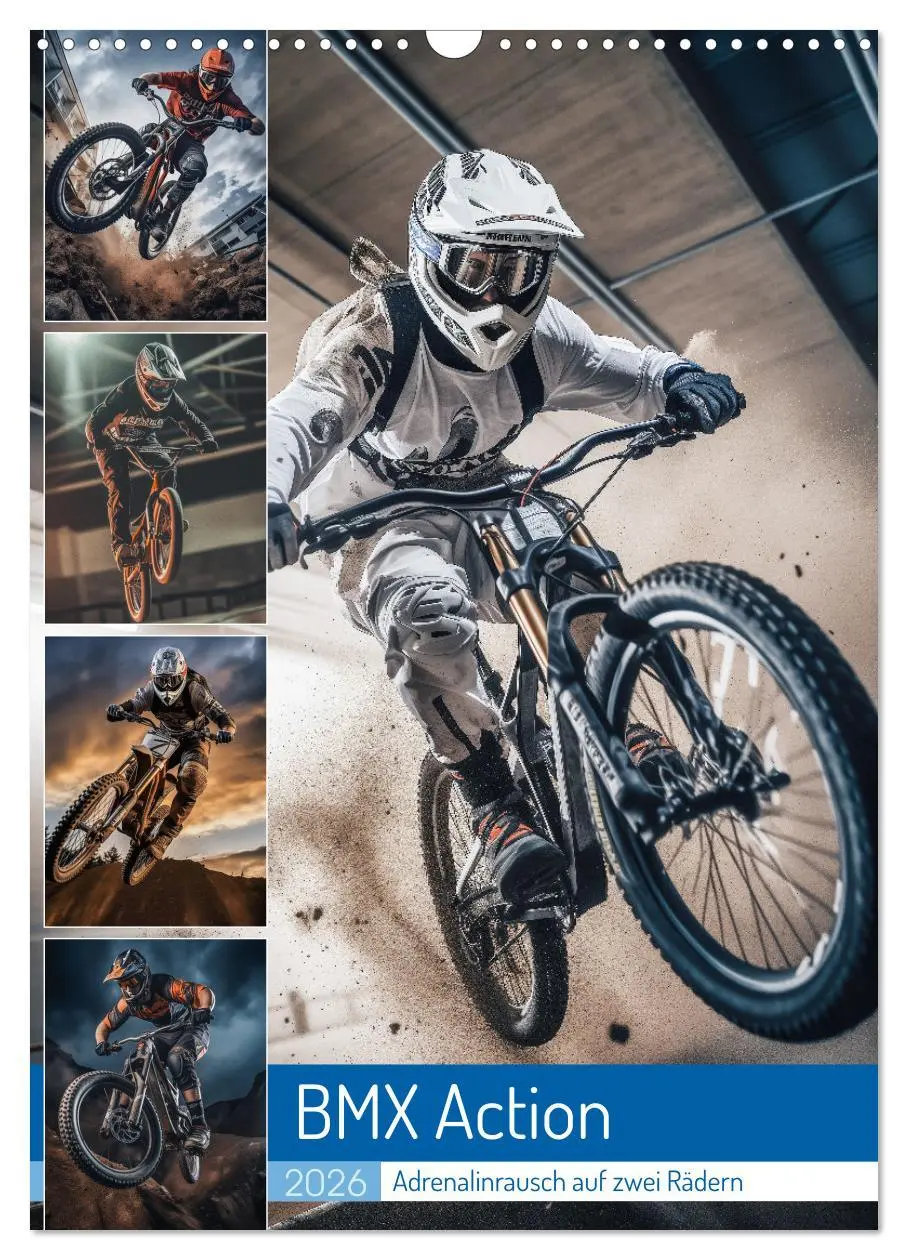 Cover: 9783516281644 | BMX Action (Wandkalender 2026 DIN A3 hoch), CALVENDO Monatskalender