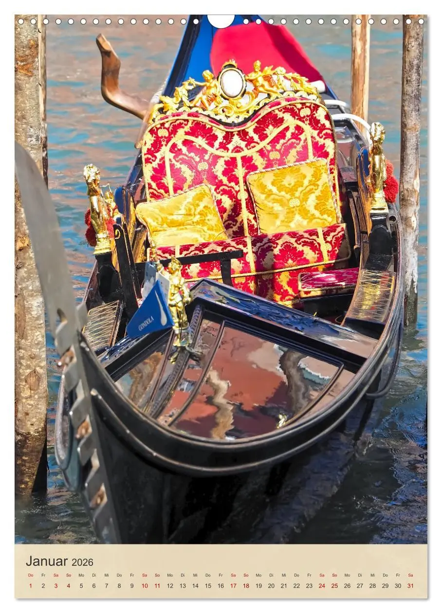 Bild: 9783516351644 | Für immer Dein Venedig (Wandkalender 2026 DIN A3 hoch), CALVENDO...