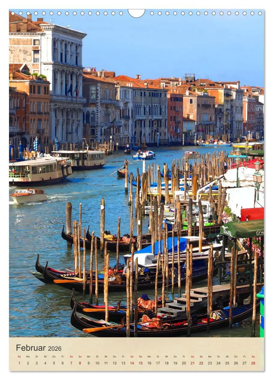 Bild: 9783516351644 | Für immer Dein Venedig (Wandkalender 2026 DIN A3 hoch), CALVENDO...