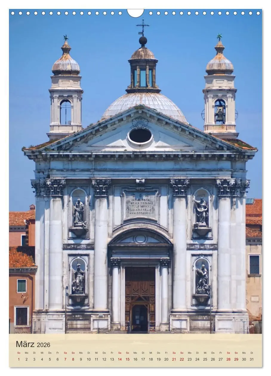 Bild: 9783516351644 | Für immer Dein Venedig (Wandkalender 2026 DIN A3 hoch), CALVENDO...