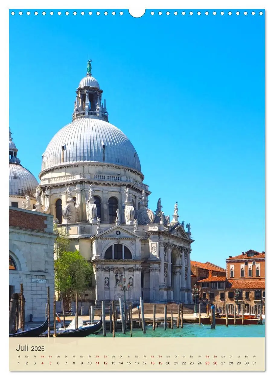 Bild: 9783516351644 | Für immer Dein Venedig (Wandkalender 2026 DIN A3 hoch), CALVENDO...