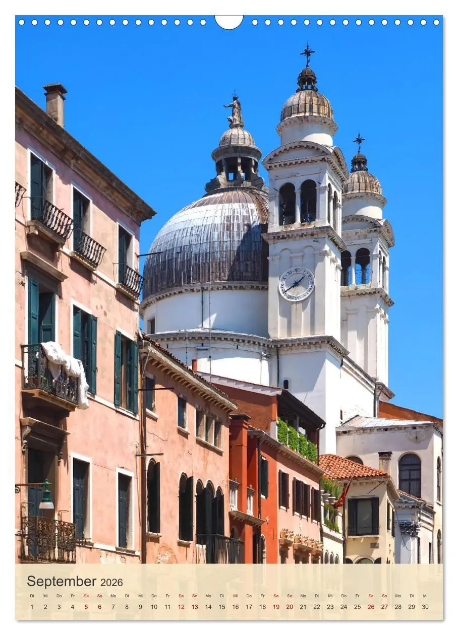 Bild: 9783516351644 | Für immer Dein Venedig (Wandkalender 2026 DIN A3 hoch), CALVENDO...
