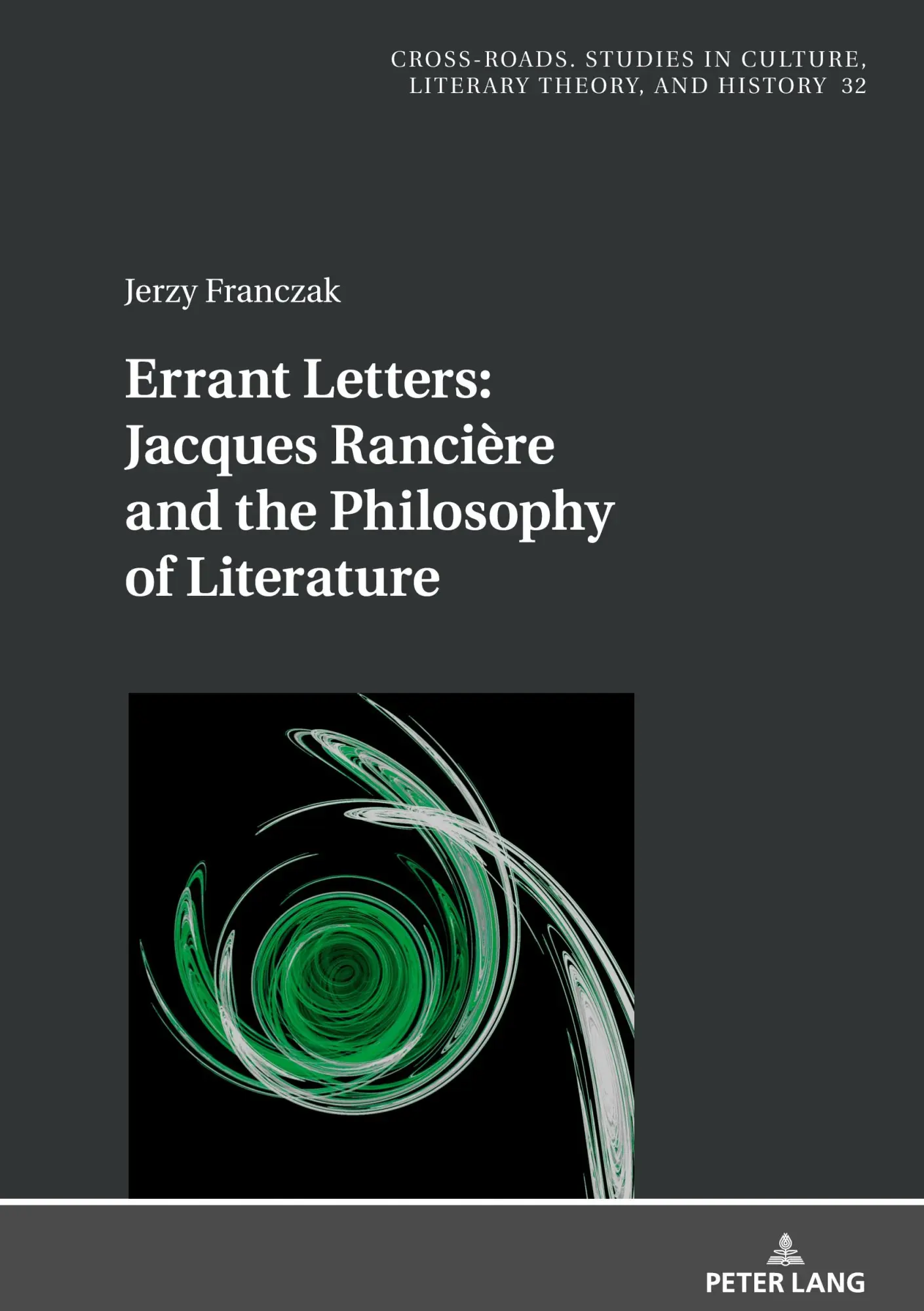 Cover: 9783631881644 | Errant Letters: Jacques Rancière and the Philosophy of Literature