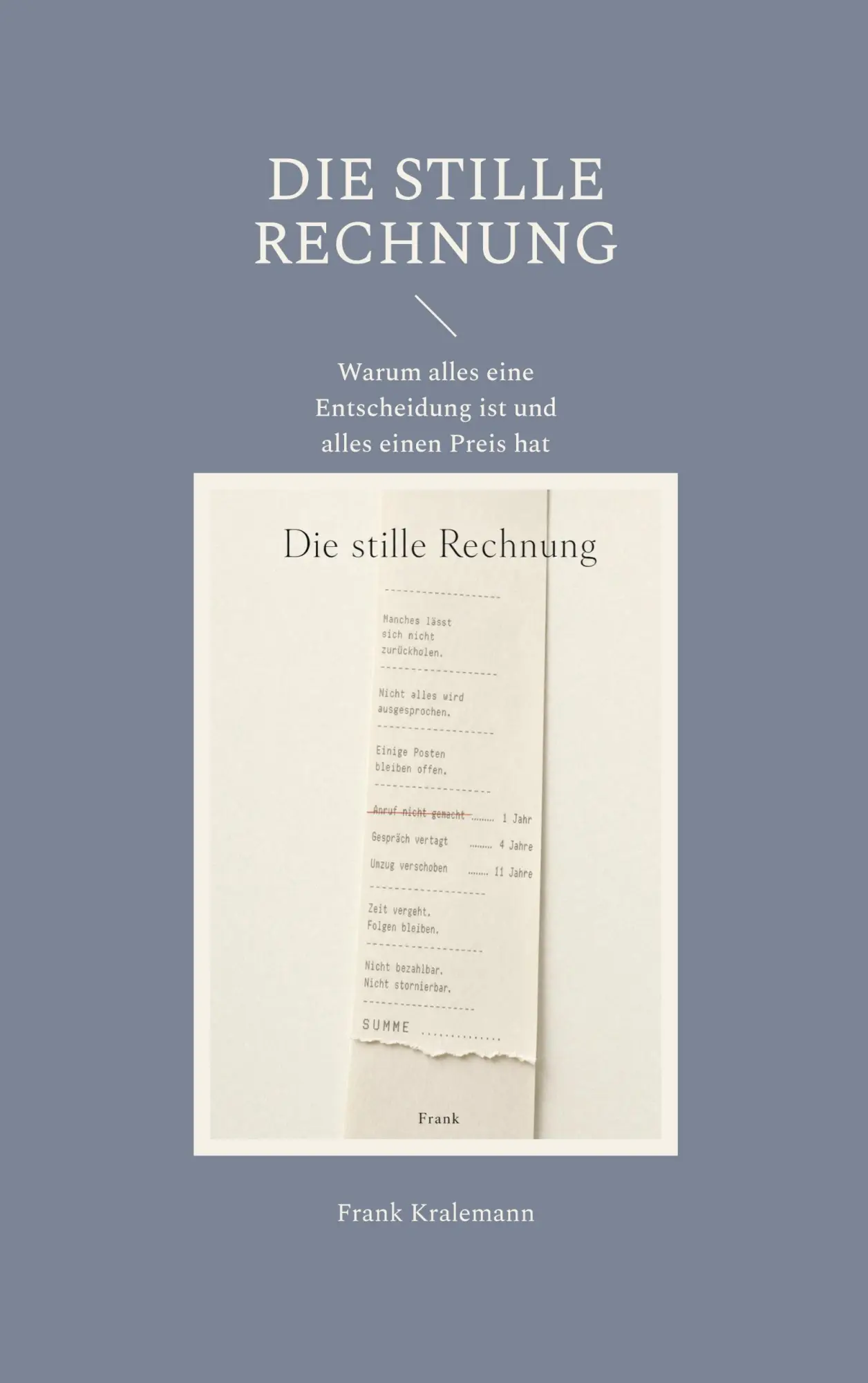 Cover: 9783696781644 | Die stille Rechnung | Frank Kralemann | Taschenbuch | 392 S. | Deutsch
