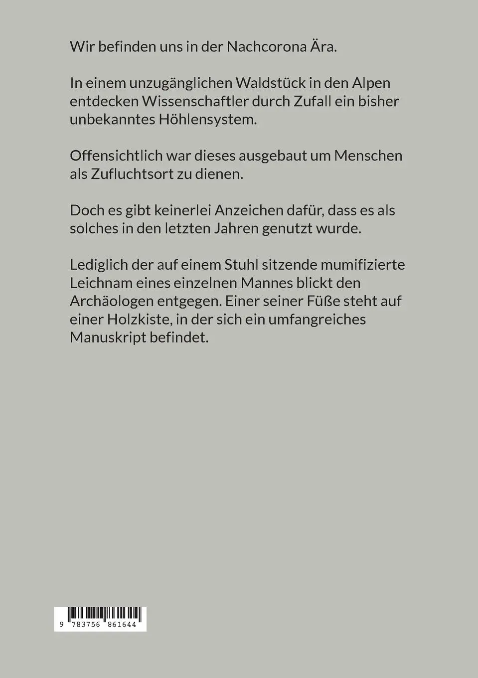 Rückseite: 9783756861644 | Der Eremit | und die Zeit nach der Pandemie | Ro Land | Taschenbuch