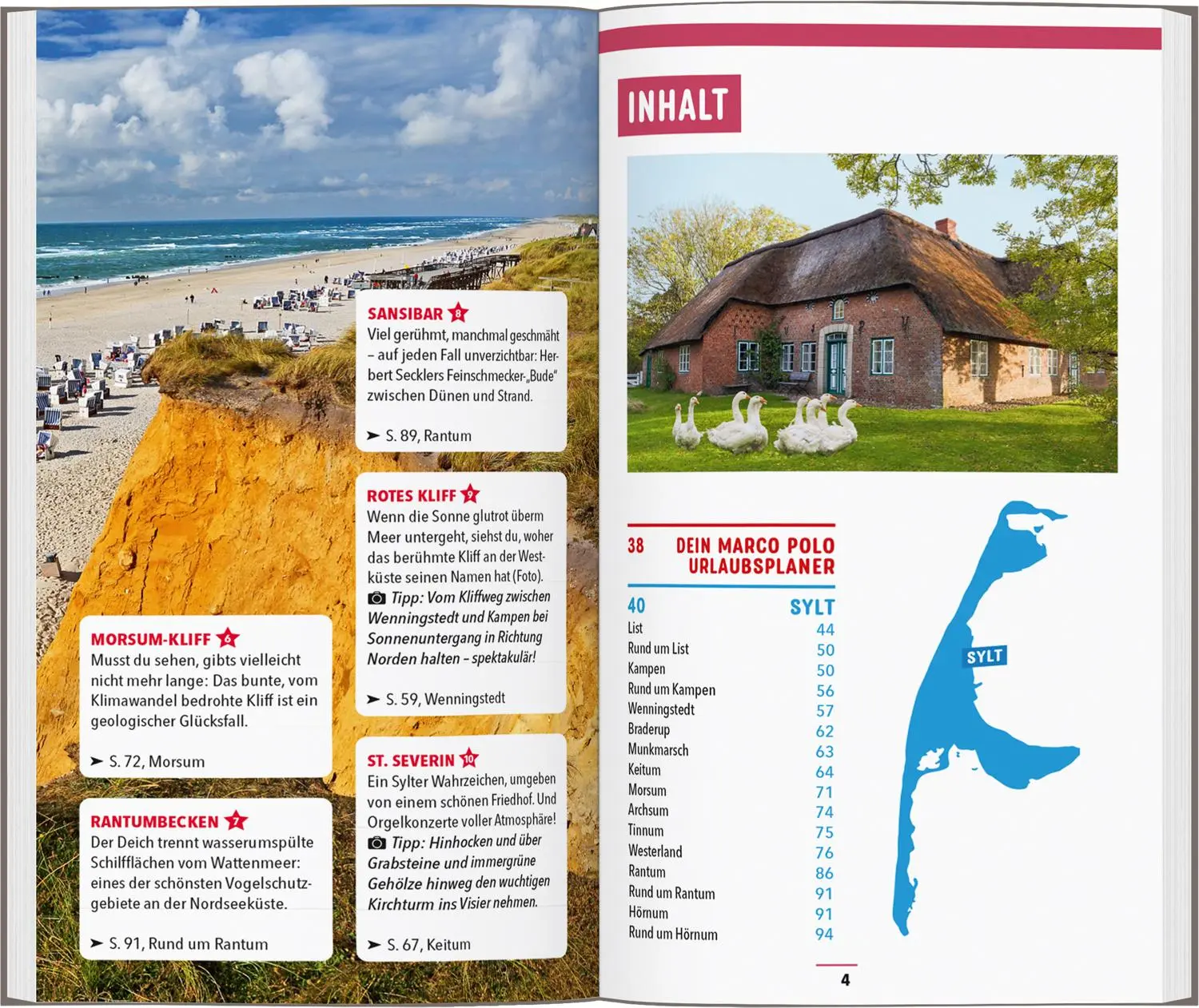 Bild: 9783829741644 | MARCO POLO Reiseführer Sylt | Arnd M. Schuppius (u. a.) | Taschenbuch