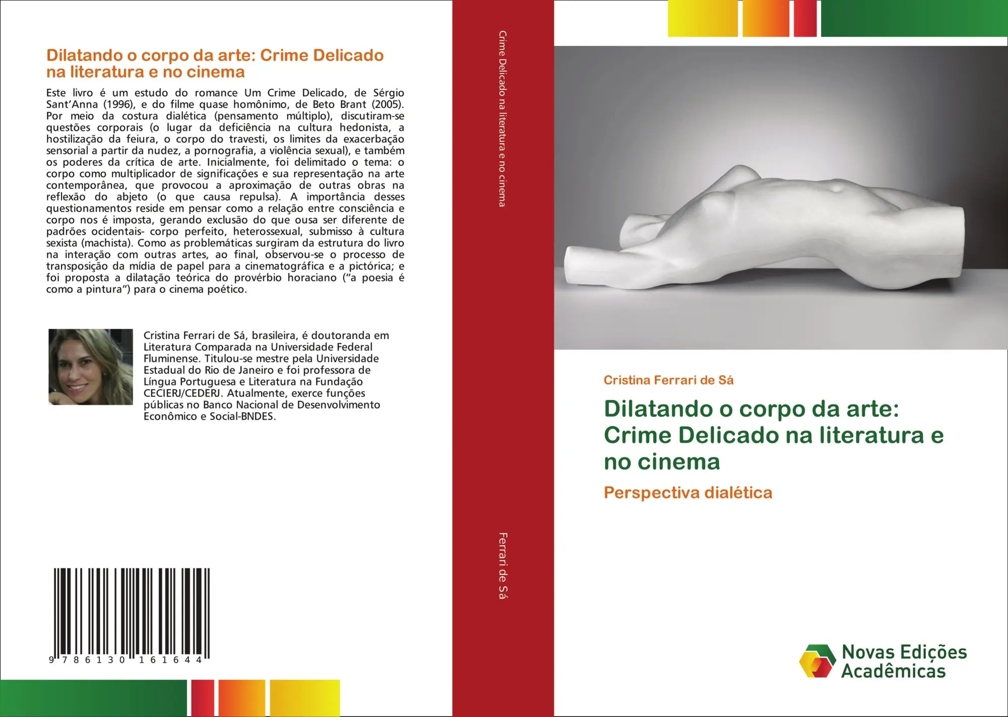 Cover: 9786130161644 | Dilatando o corpo da arte: Crime Delicado na literatura e no cinema