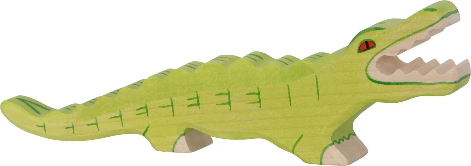 Cover: 4013594801744 | Krokodil | ca. 26 x 2,8 x 8 cm, Holz, per Stück | Deutsch | 2025