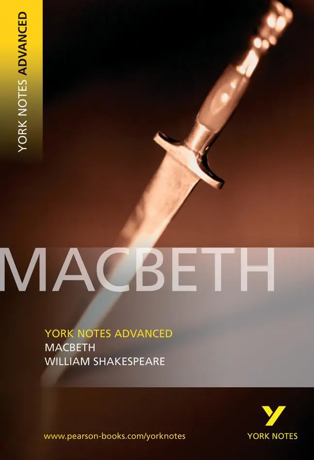 Cover: 9781405801744 | Macbeth (York Notes Advanced) English Literature Study Guide - for...