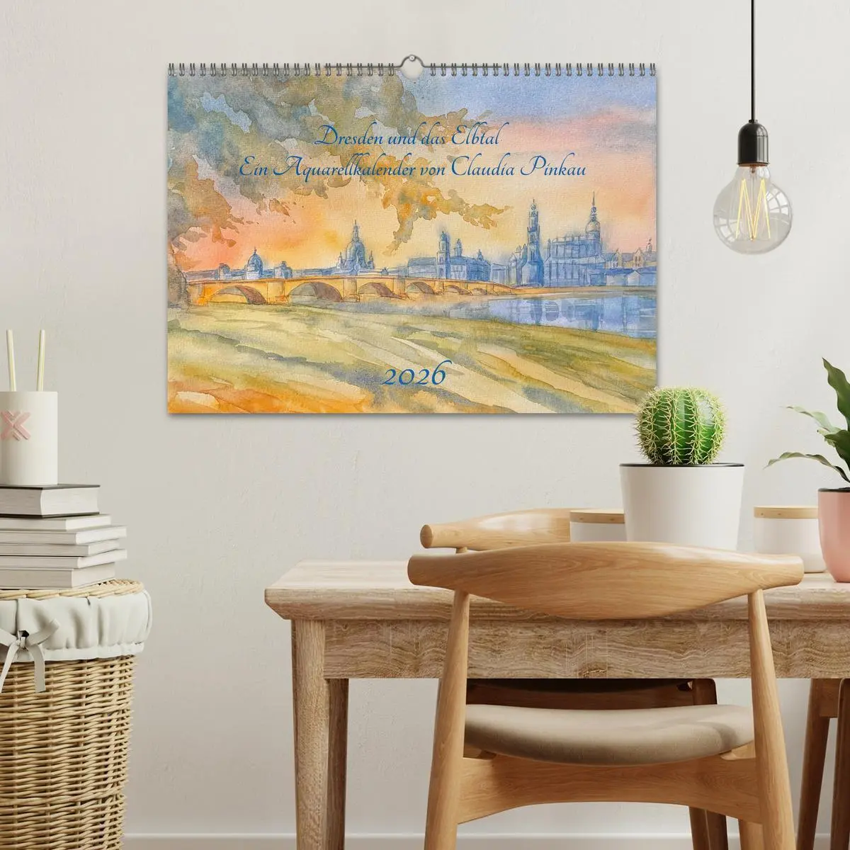 Bild: 9783457321744 | Dresden und das Elbtal - Ein Aquarellkalender von Claudia Pinkau...