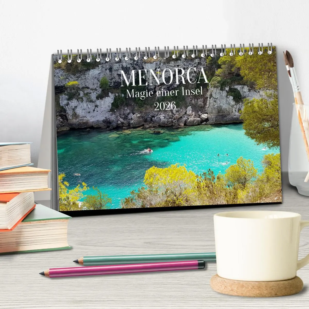 Bild: 9783457631744 | MENORCA Magie einer Insel (Tischkalender 2026 DIN A5 quer),...