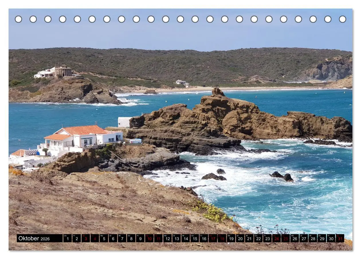 Bild: 9783457631744 | MENORCA Magie einer Insel (Tischkalender 2026 DIN A5 quer),...