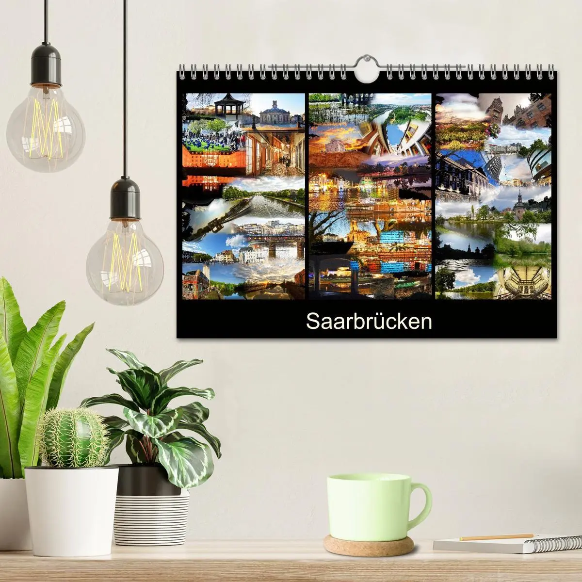 Bild: 9783516101744 | Saarbrücken (Wandkalender 2026 DIN A4 quer), CALVENDO Monatskalender