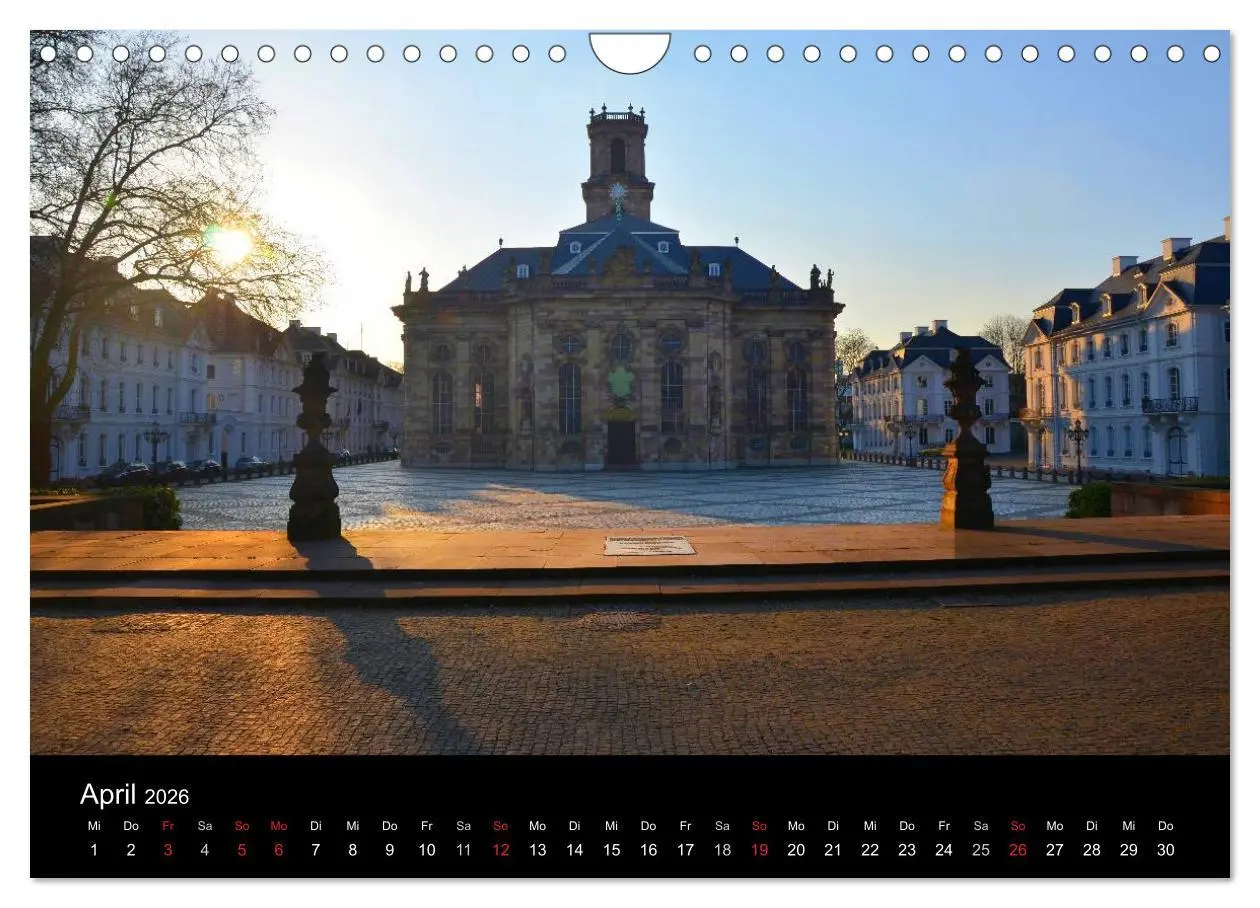 Bild: 9783516101744 | Saarbrücken (Wandkalender 2026 DIN A4 quer), CALVENDO Monatskalender
