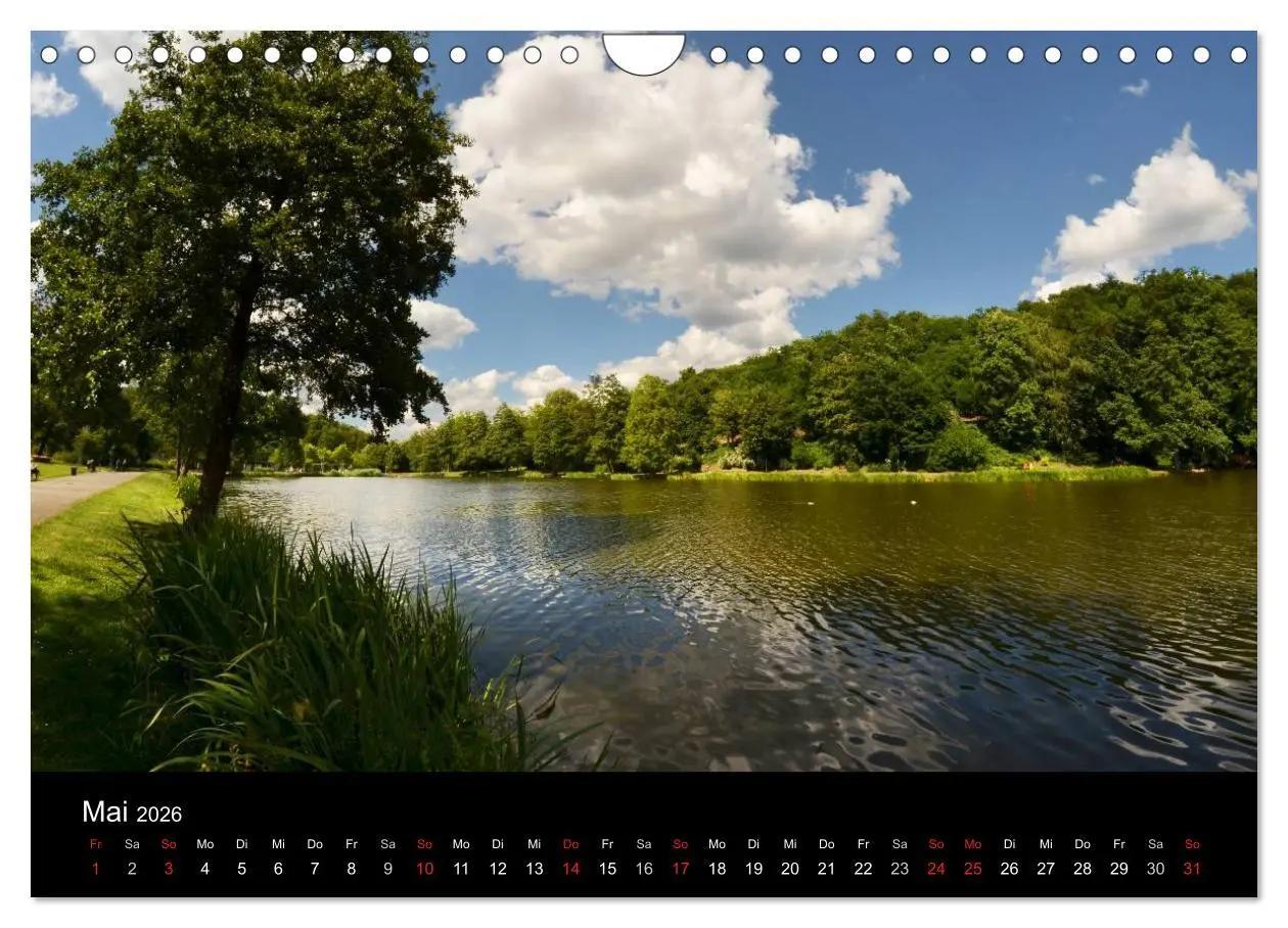 Bild: 9783516101744 | Saarbrücken (Wandkalender 2026 DIN A4 quer), CALVENDO Monatskalender