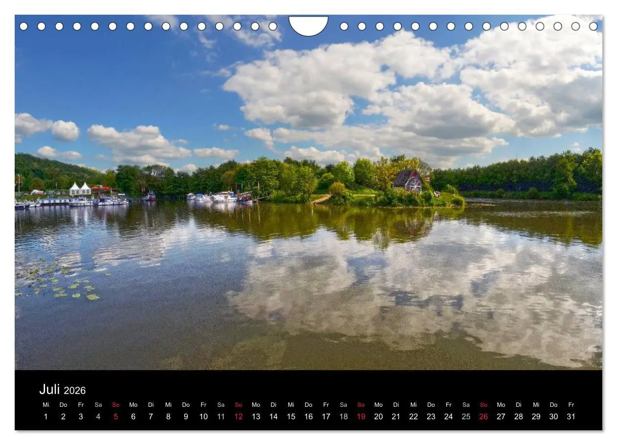Bild: 9783516101744 | Saarbrücken (Wandkalender 2026 DIN A4 quer), CALVENDO Monatskalender