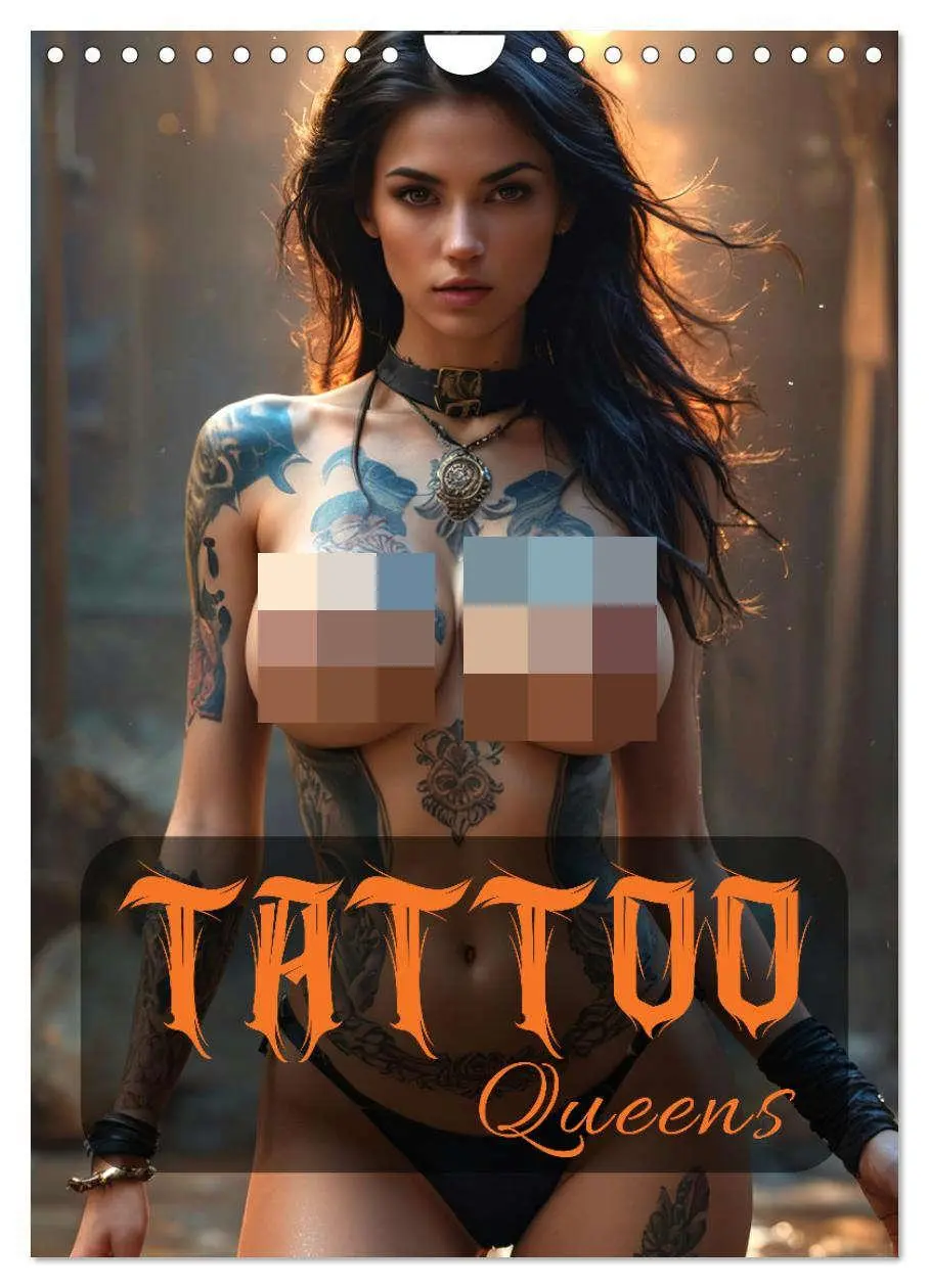 Cover: 9783516271744 | Tattoo Queens (Wandkalender 2026 DIN A4 hoch), CALVENDO Monatskalender