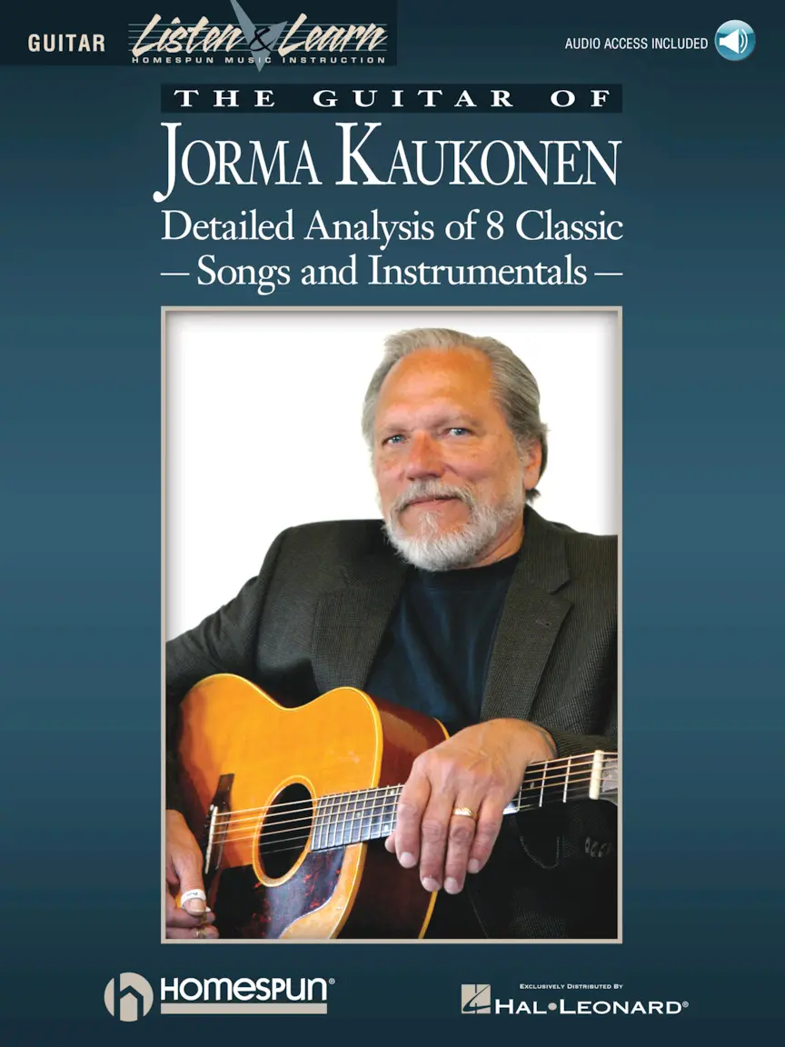 Cover: 73999951844 | The Guitar of Jorma Kaukonen | Instructional | Buch + Online-Audio