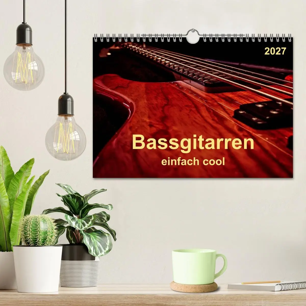 Bild: 9783569971844 | Bassgitarren - einfach cool (Wandkalender 2027 DIN A4 quer),...