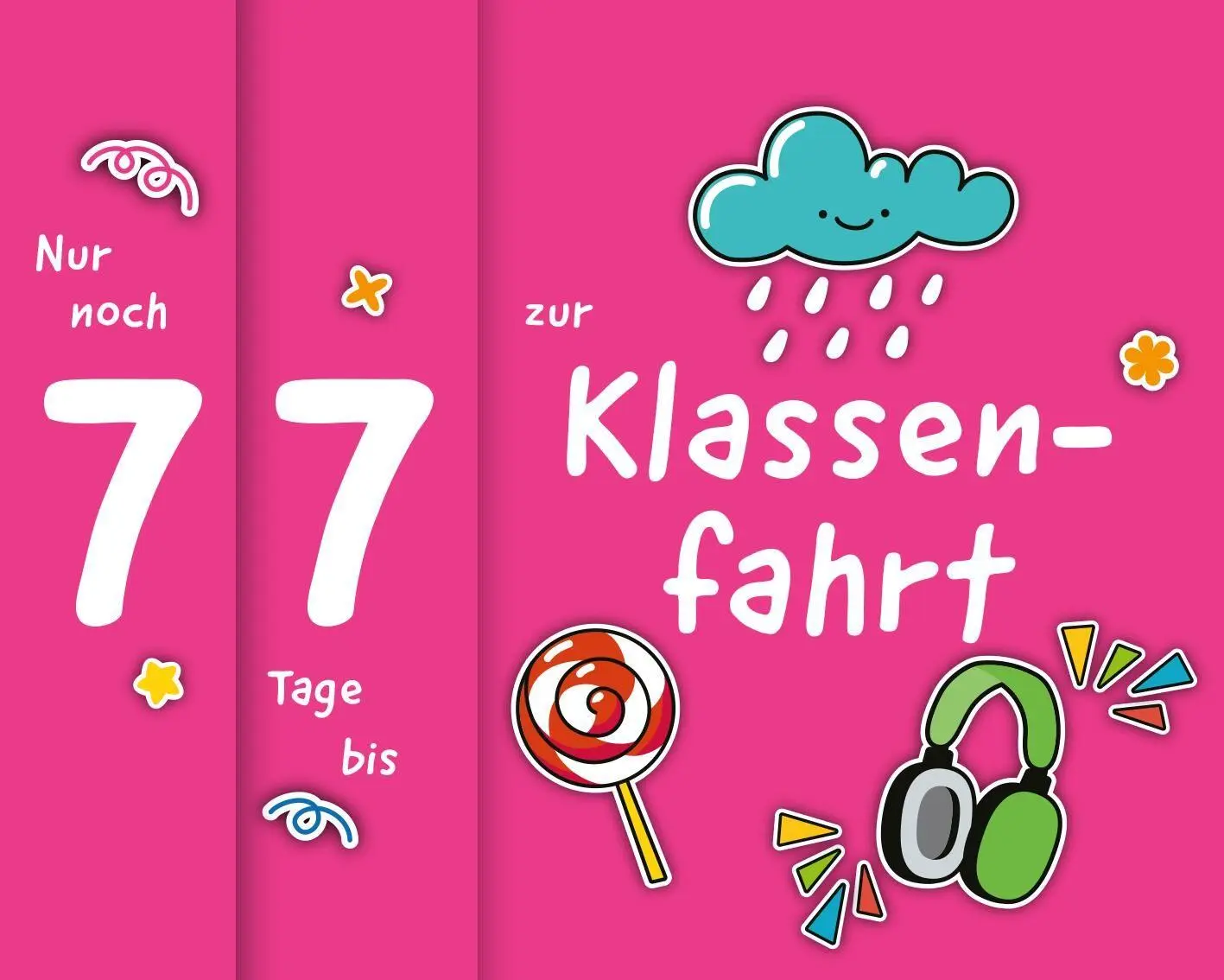 Bild: 9783845871844 | Der große Countdown-Spaß für die Schule | Taschenbuch | 28 S. | 2026