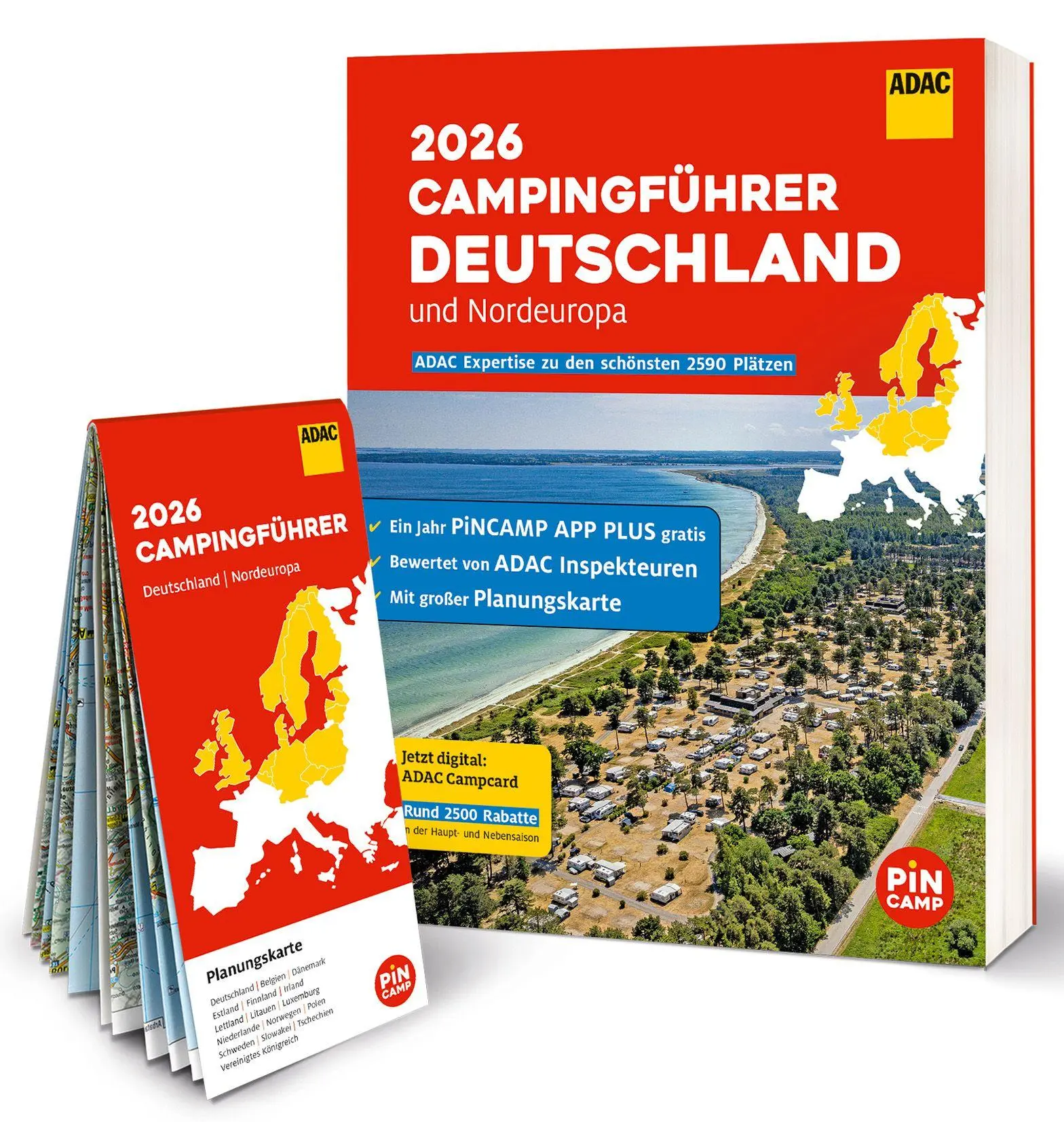 Cover: 9783986451844 | ADAC Campingführer Deutschland/Nordeuropa 2026 | Taschenbuch | 980 S.