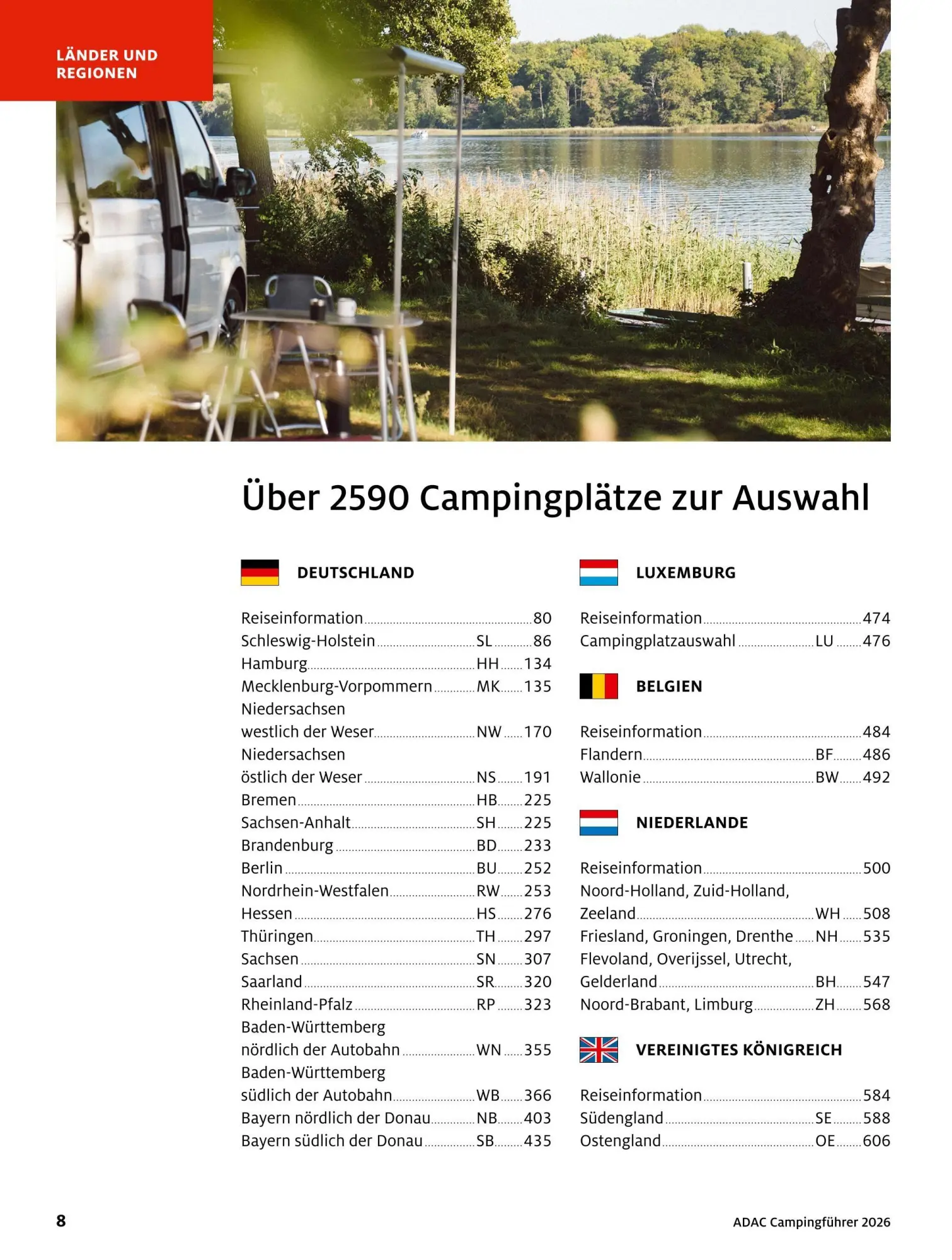Bild: 9783986451844 | ADAC Campingführer Deutschland/Nordeuropa 2026 | Taschenbuch | 980 S.