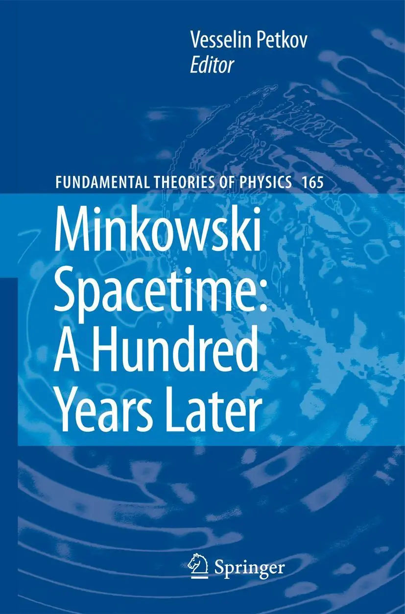 Cover: 9789400731844 | Minkowski Spacetime: A Hundred Years Later | Vesselin Petkov | Buch