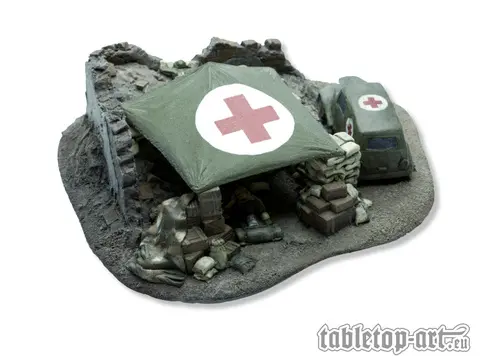 Cover: 609224431944 | Medic Emplacement - 15mm | Tabletop-Art | EAN 609224431944