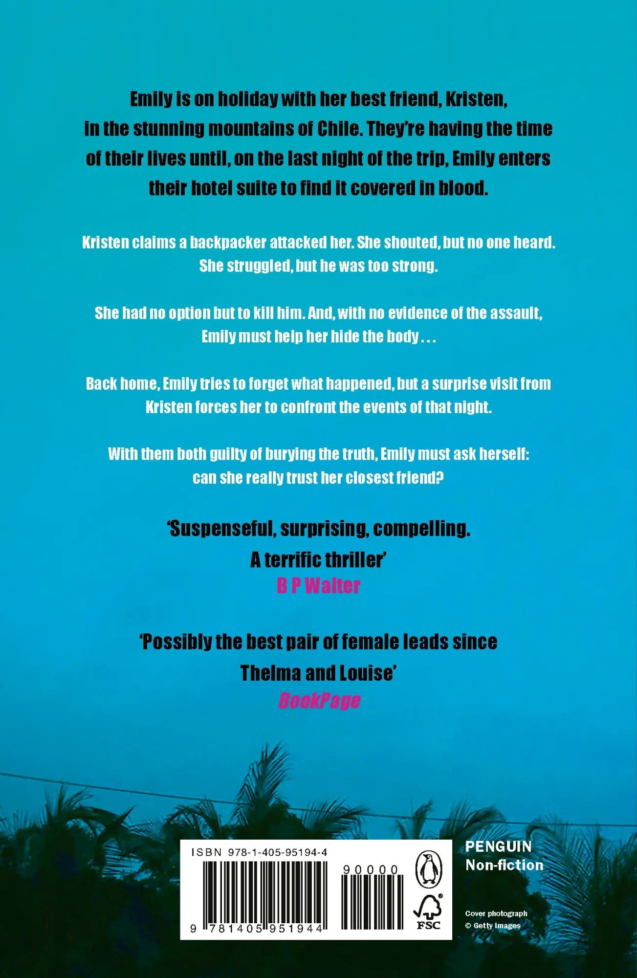 Rückseite: 9781405951944 | We Were Never Here | Andrea Bartz | Taschenbuch | 400 S. | Englisch