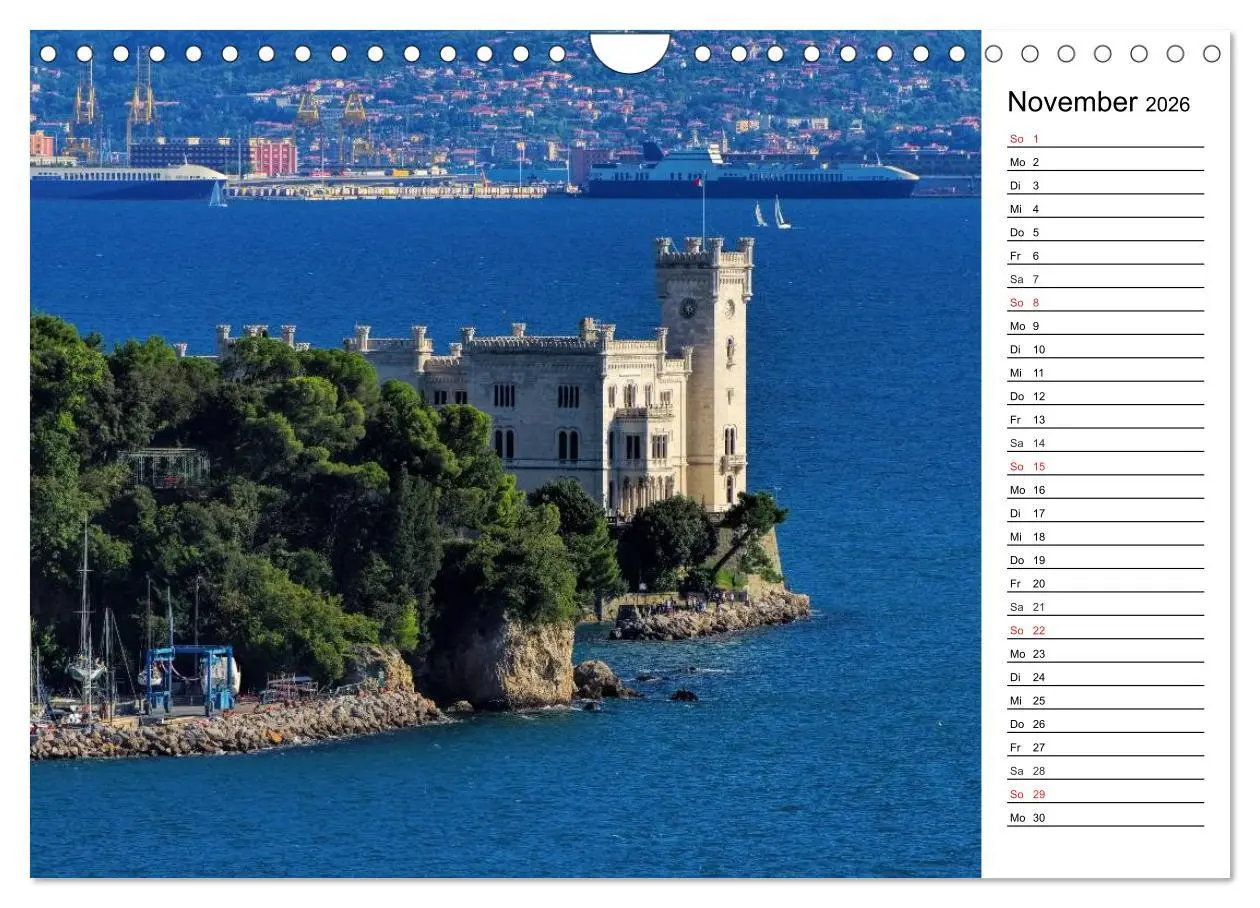 Bild: 9783516011944 | Triest - Habsburger Erbe und italienisches Flair (Wandkalender 2026...