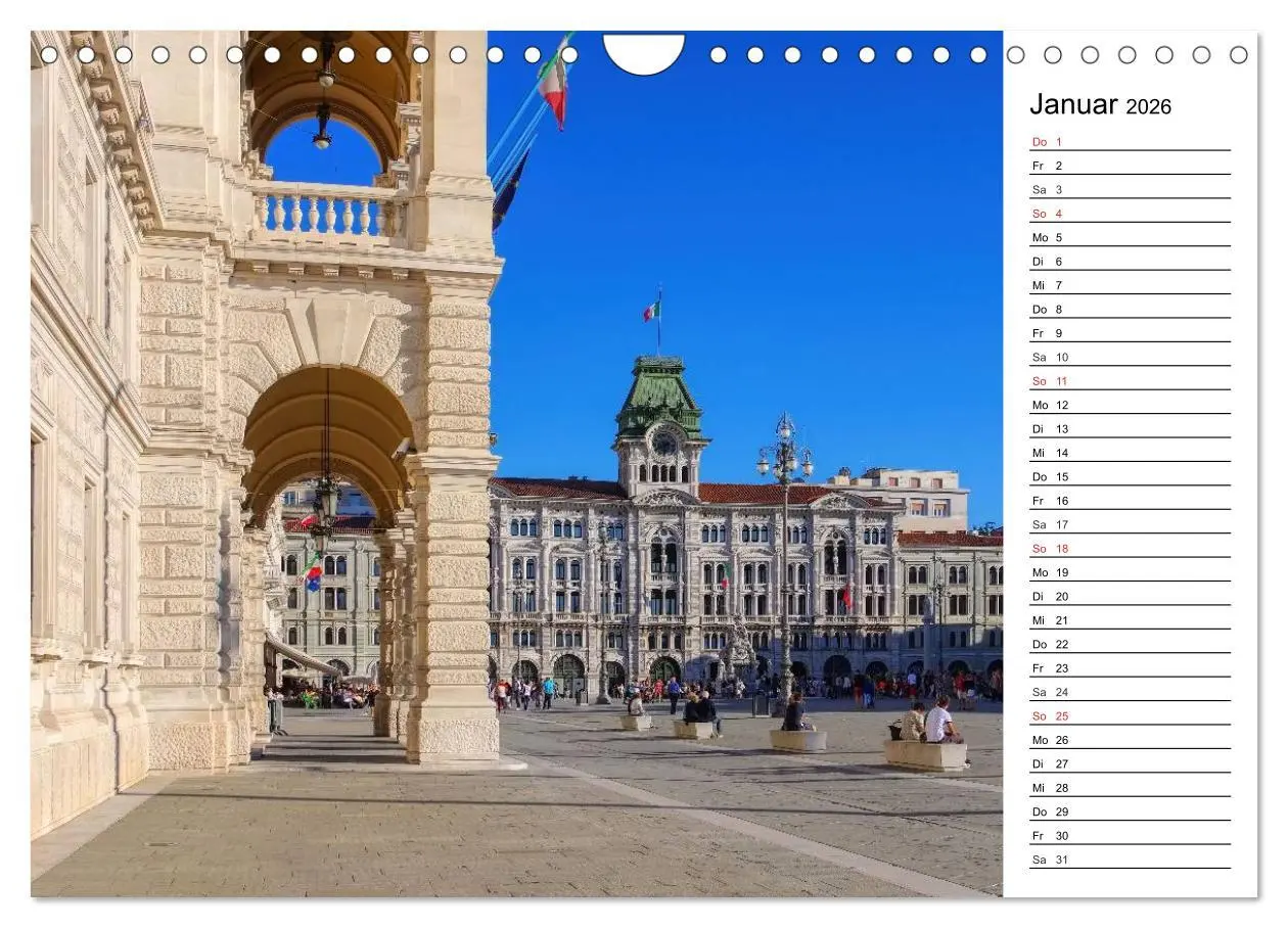 Bild: 9783516011944 | Triest - Habsburger Erbe und italienisches Flair (Wandkalender 2026...
