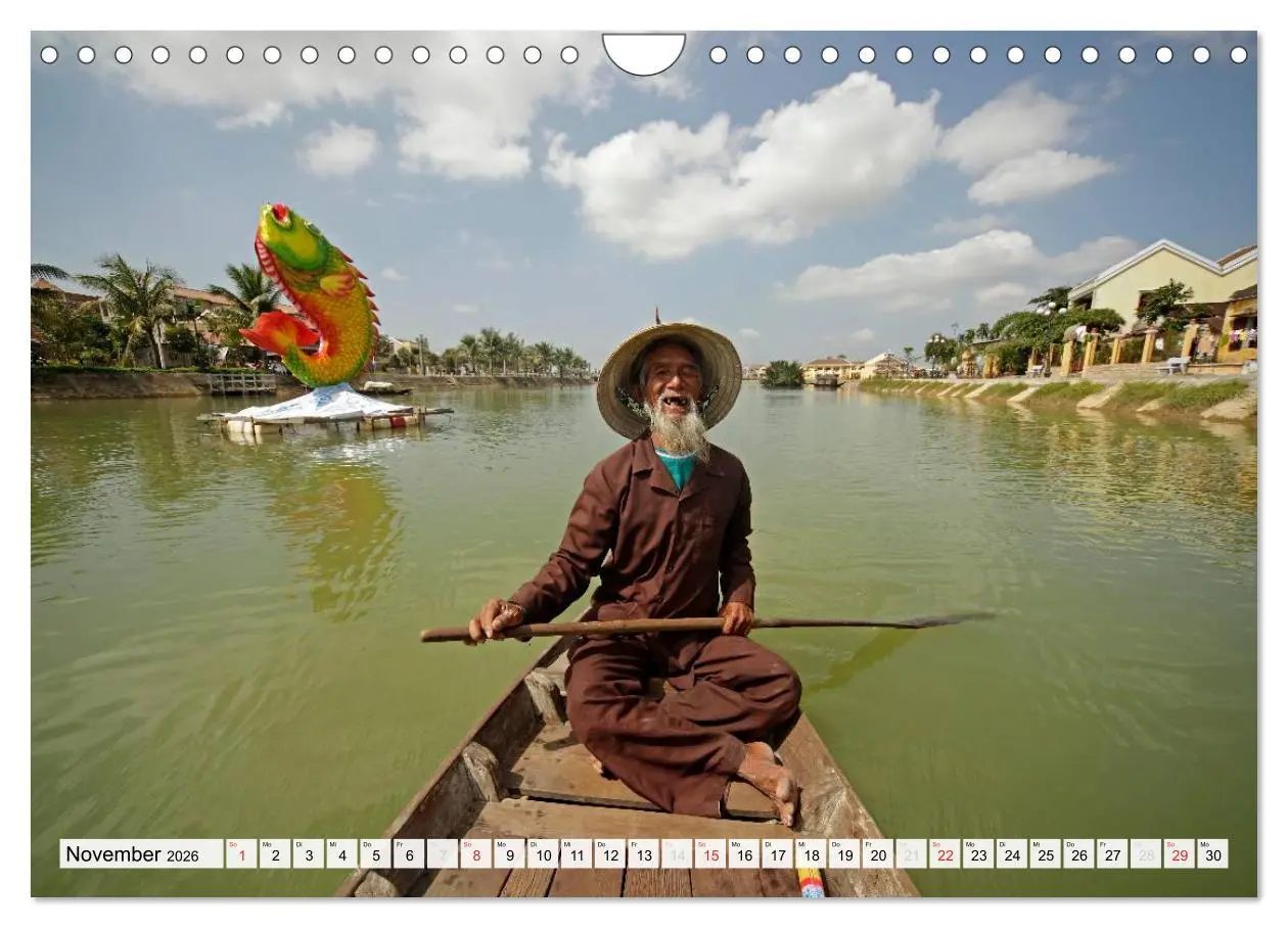 Bild: 9783516181944 | Vietnam (Wandkalender 2026 DIN A4 quer), CALVENDO Monatskalender