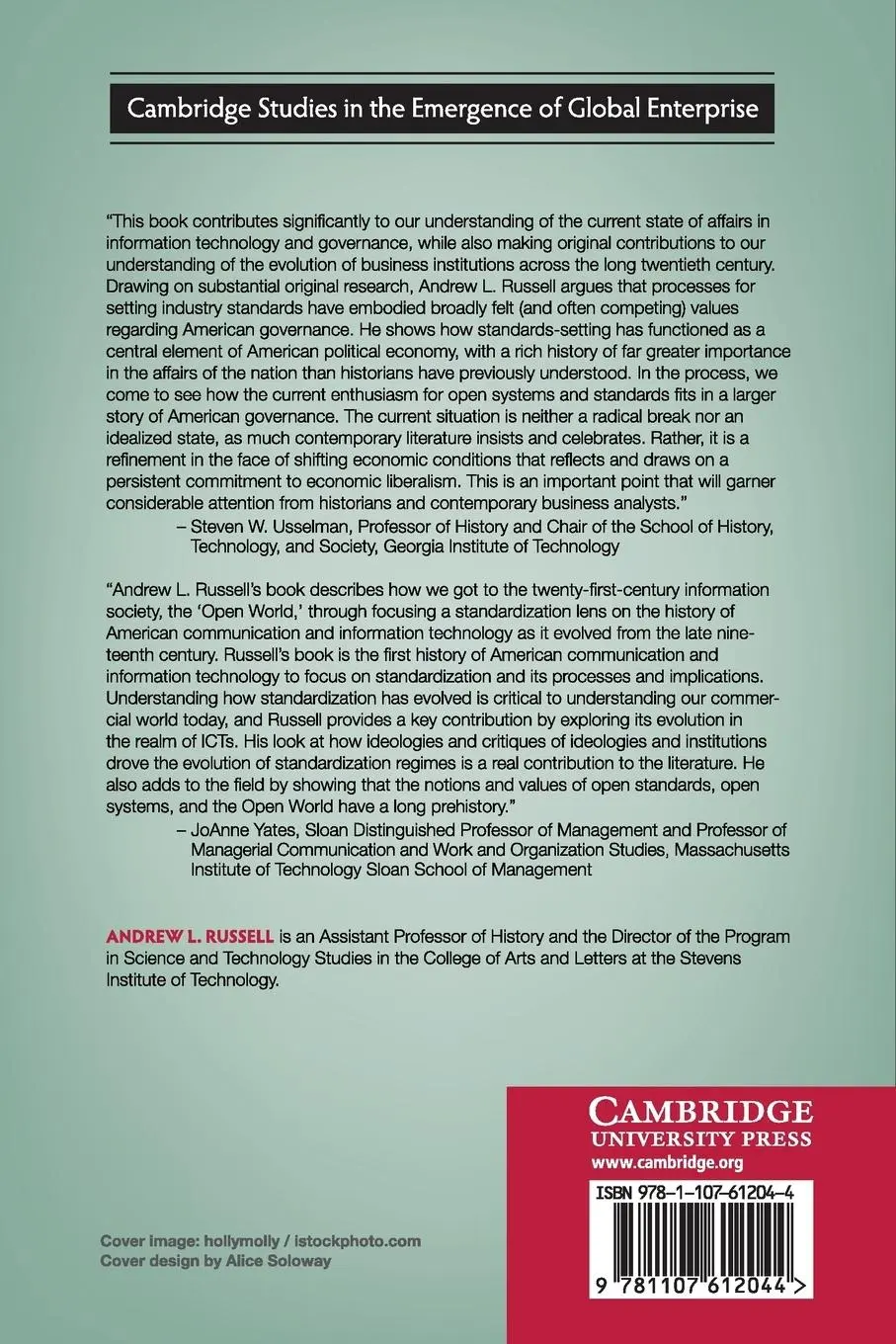 Rückseite: 9781107612044 | Open Standards and the Digital Age | Andrew L. Russell | Taschenbuch