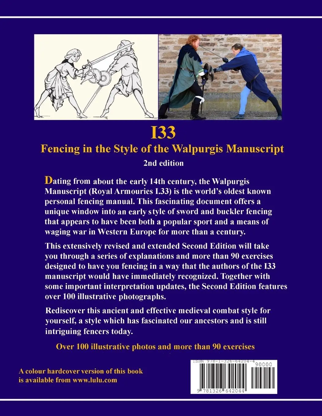 Rückseite: 9781326642044 | I33 Fencing in the Style of the Walpurgis Manuscript 2nd edition
