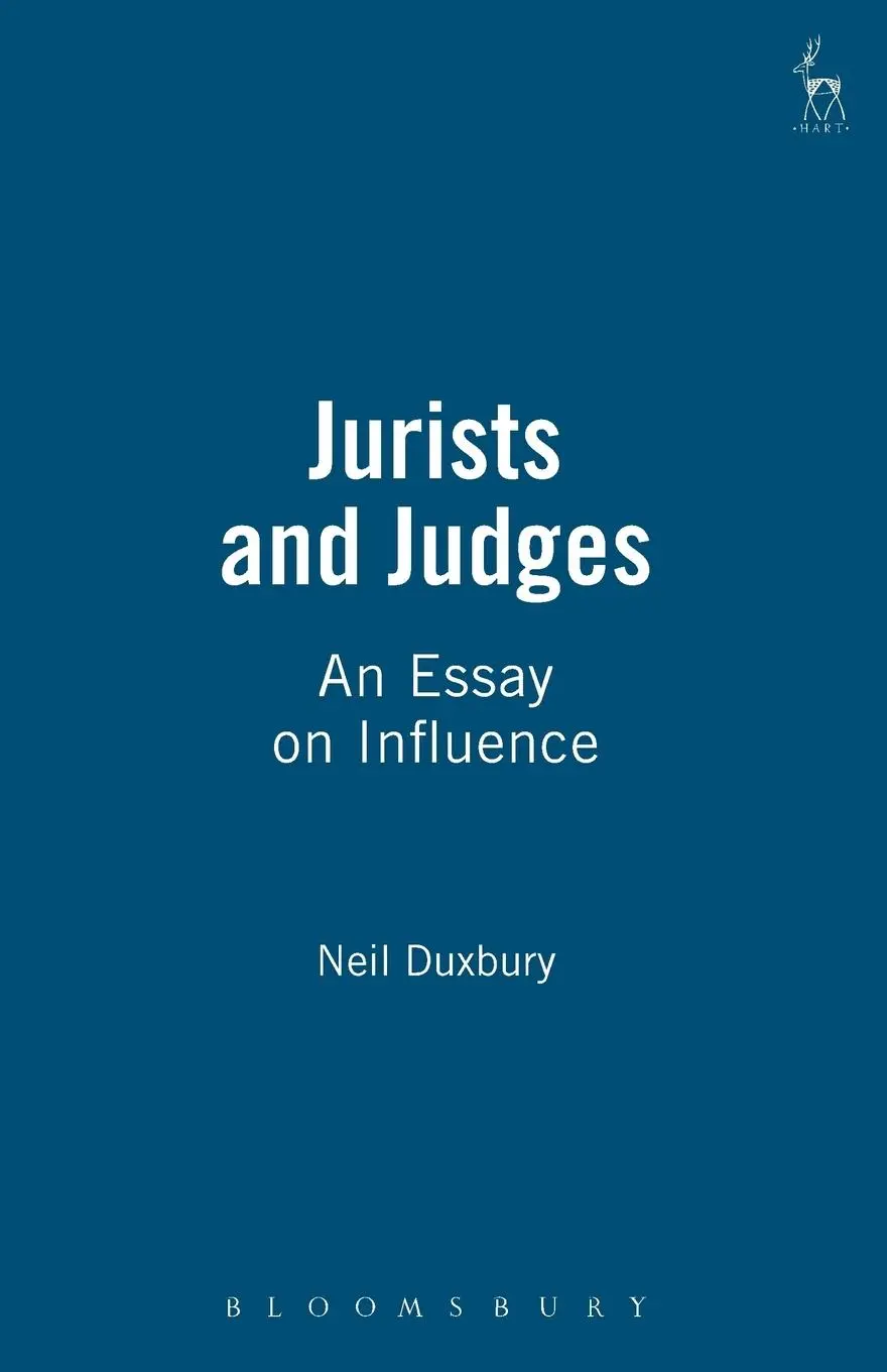 Cover: 9781841132044 | Jurists and Judges | An Essay on Influence | Neil Duxbury | Buch