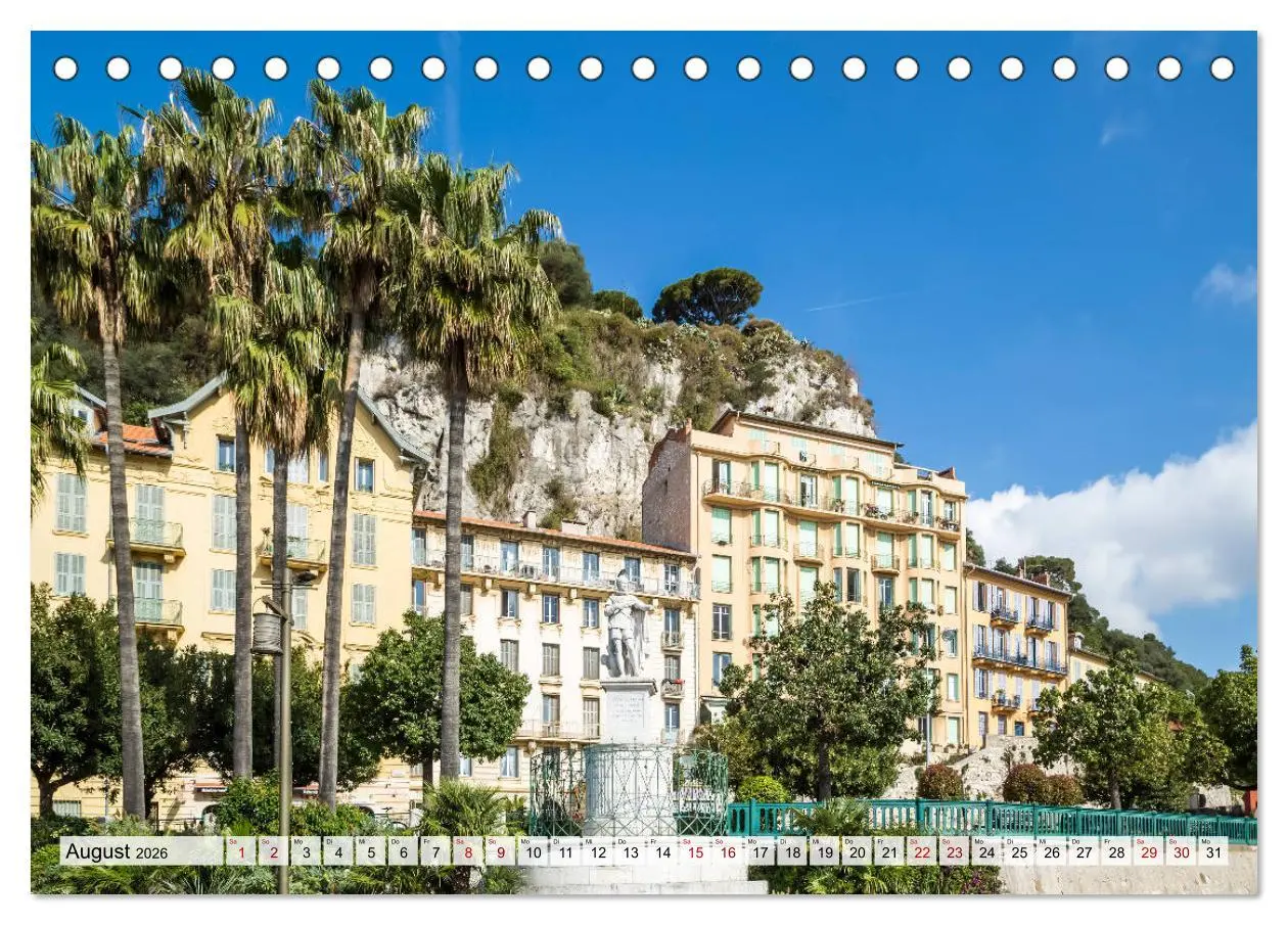Bild: 9783457812044 | NIZZA Idyllische Impressionen (Tischkalender 2026 DIN A5 quer),...