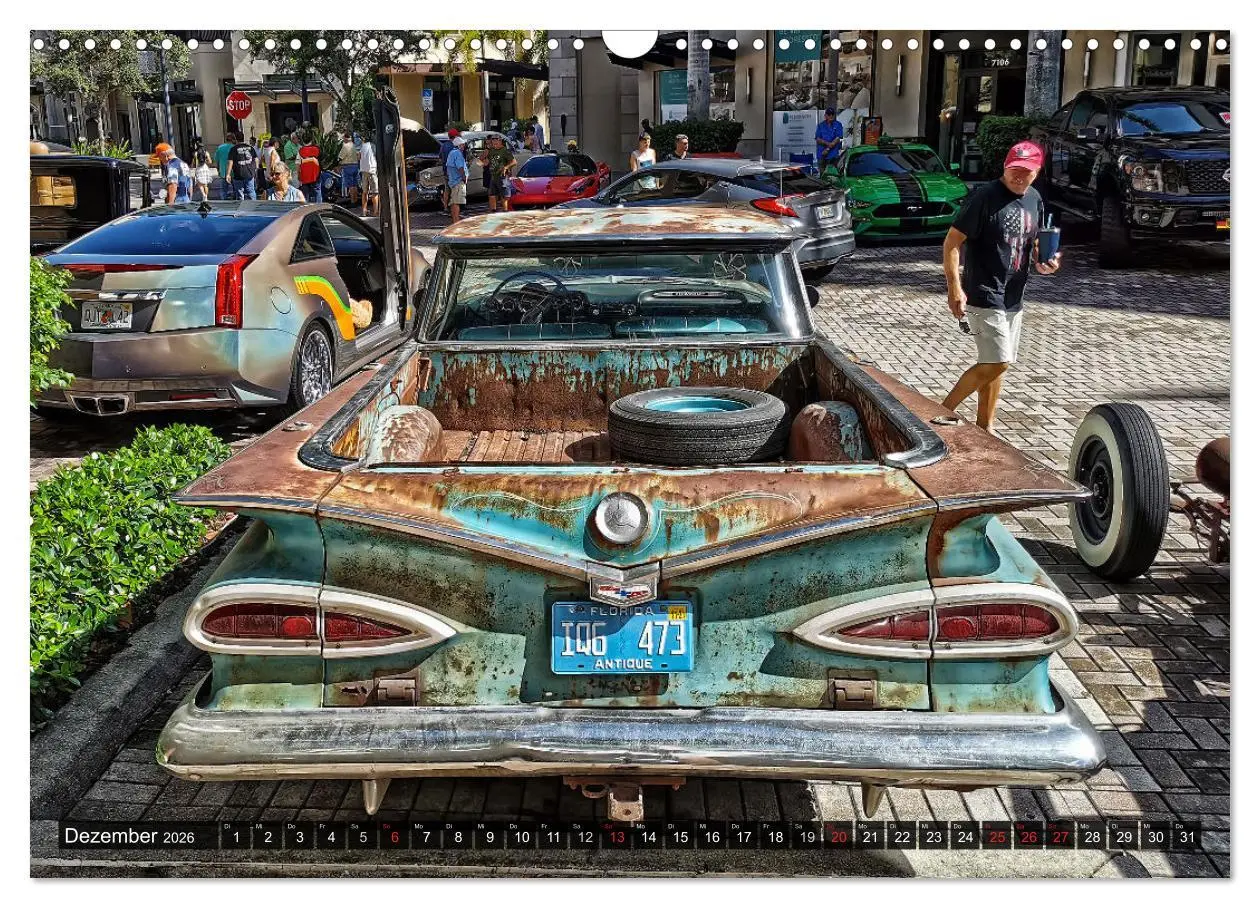 Bild: 9783457982044 | American Hot Rod (Wandkalender 2026 DIN A3 quer), CALVENDO...
