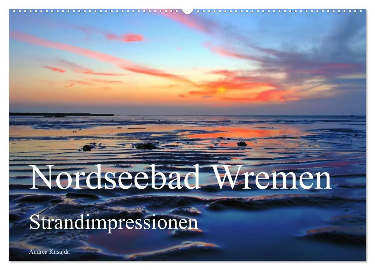 Cover: 9783516072044 | Nordseebad Wremen - Strandimpressionen (Wandkalender 2026 DIN A2...