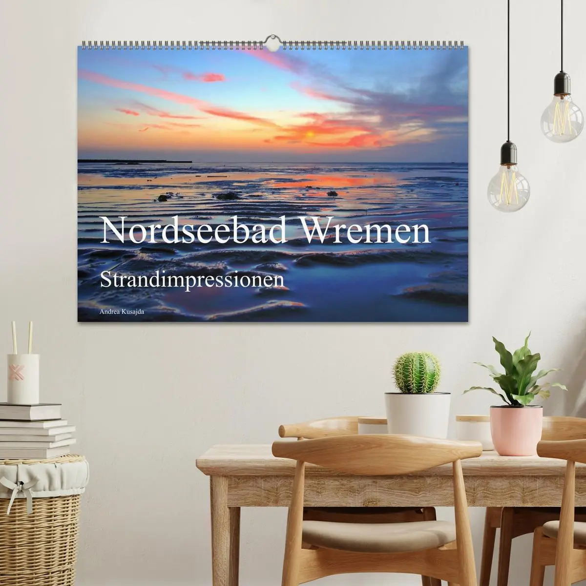 Bild: 9783516072044 | Nordseebad Wremen - Strandimpressionen (Wandkalender 2026 DIN A2...