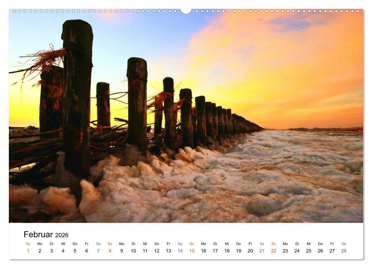 Bild: 9783516072044 | Nordseebad Wremen - Strandimpressionen (Wandkalender 2026 DIN A2...