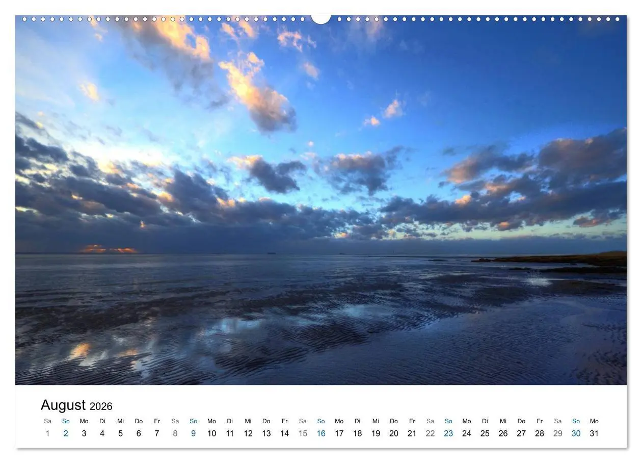 Bild: 9783516072044 | Nordseebad Wremen - Strandimpressionen (Wandkalender 2026 DIN A2...