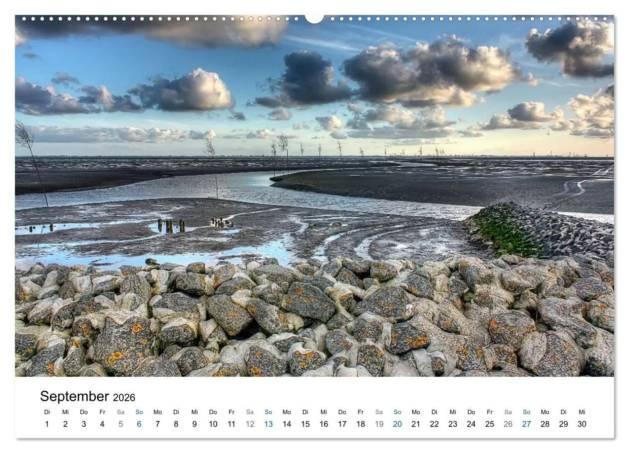 Bild: 9783516072044 | Nordseebad Wremen - Strandimpressionen (Wandkalender 2026 DIN A2...