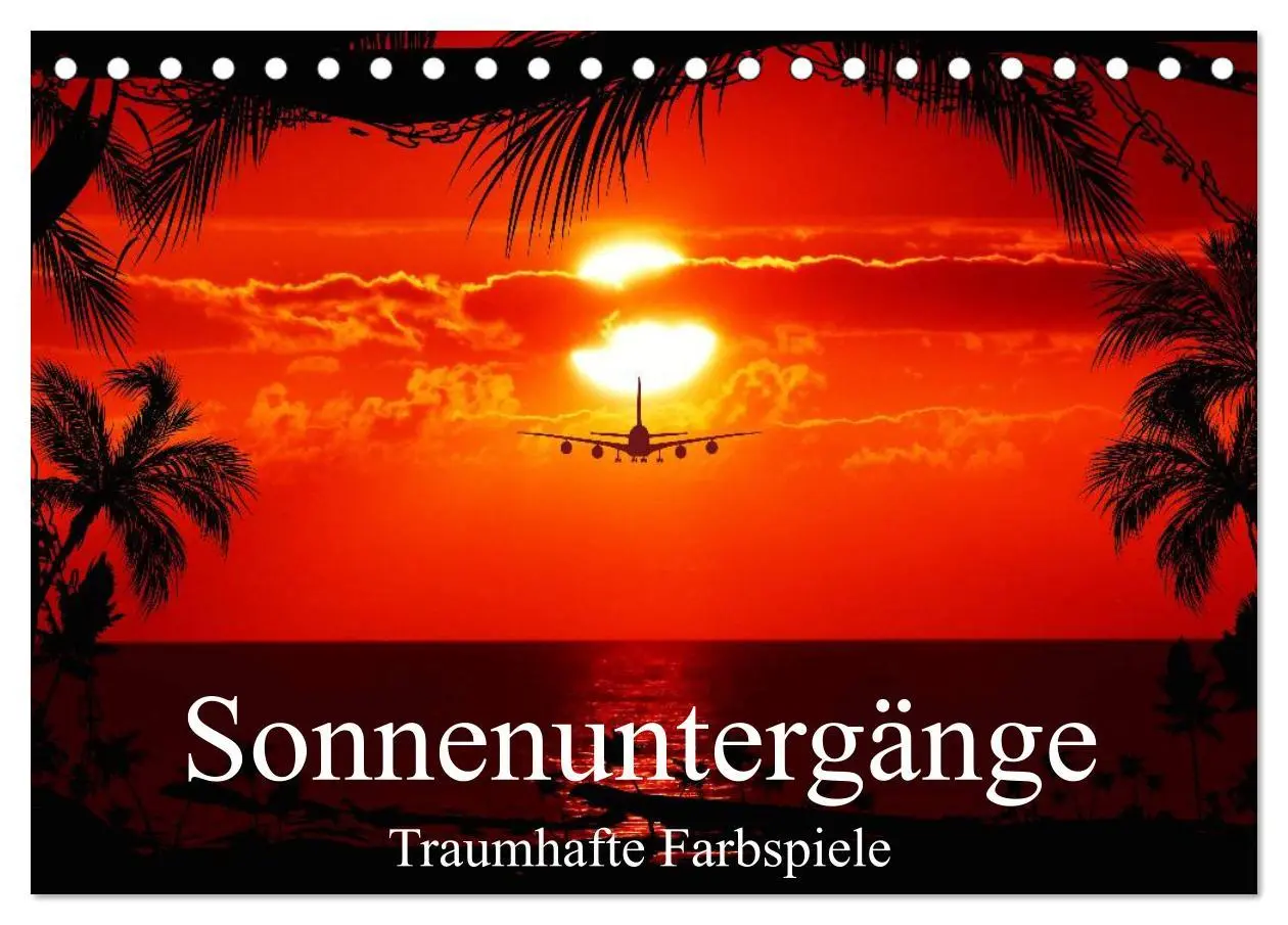 Cover: 9783516142044 | Sonnenuntergänge ¿ Traumhafte Farbspiele (Tischkalender 2026 DIN A5...